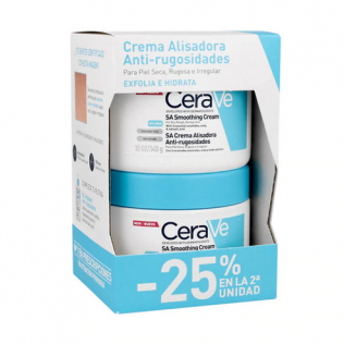 CERAVE Crema alisadora SA anti-rugosidades duplo 340 g