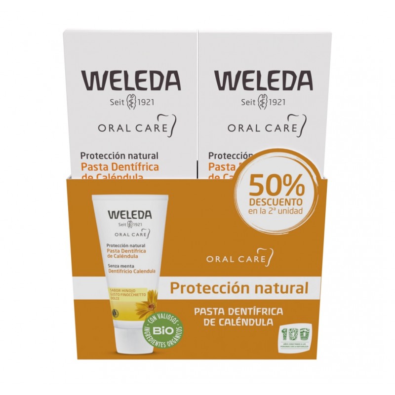 WELEDA PASTA DENTIFRICA CALENDULA 75 ML DUPLO
