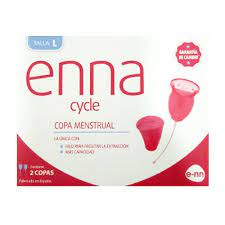 ENNA Copa menstrual talla L sin aplicador