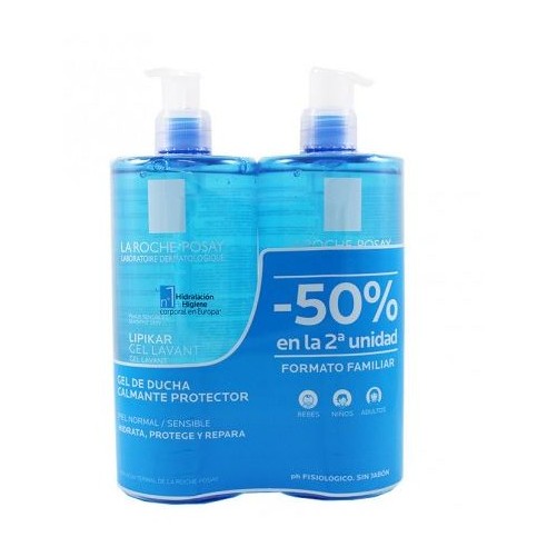 LA ROCHE POSAY Gel de ducha duplo 750 ml