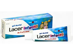 LACER Infantil gel dentífrico 75 ml fresa