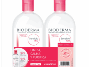 BIODERMA Sensibio agua micelar 500 ml duplo