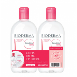 BIODERMA Sensibio agua micelar 500 ml duplo